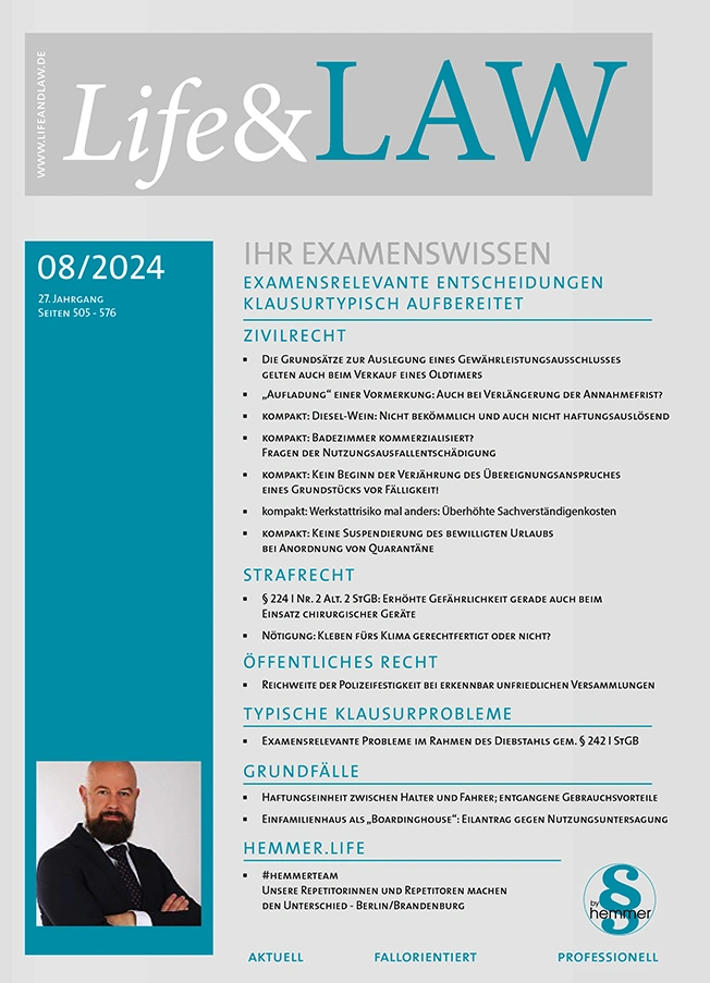 Life&LAW Zeitschrift Studentenabo