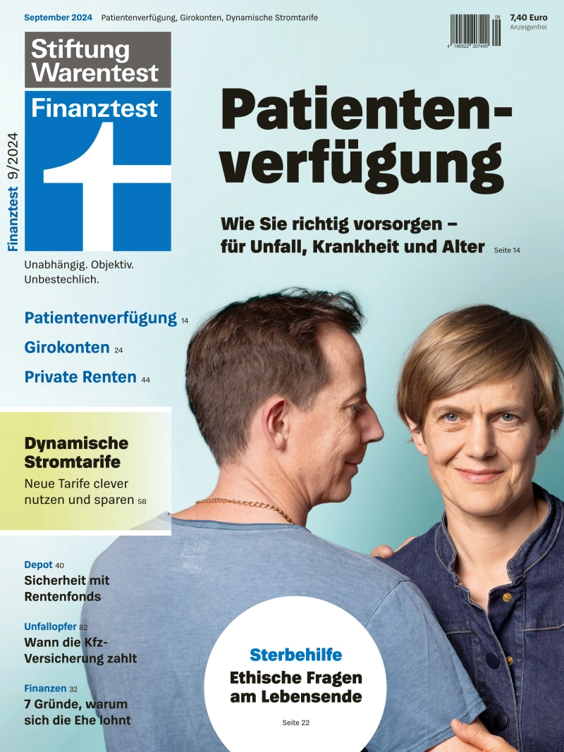 Finanztest Zeitschrift Studentenabo