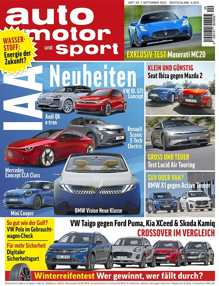 auto motor und sport Zeitschrift Abo + Studentenabo | Deutschland