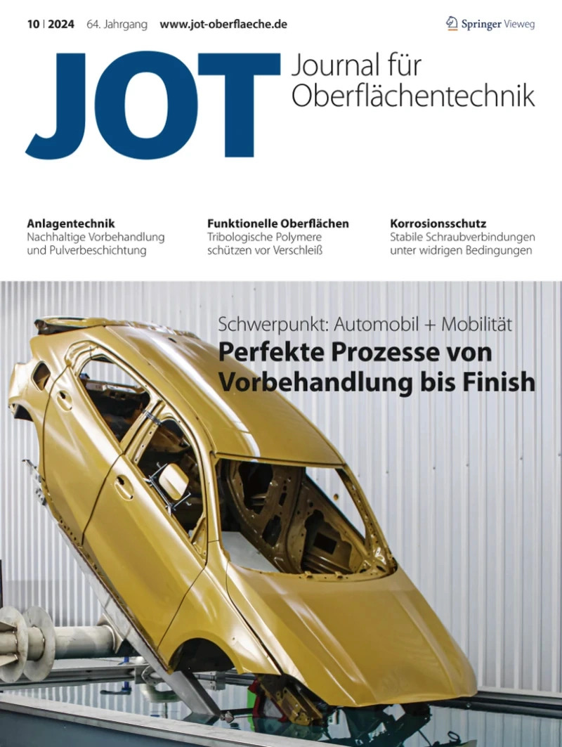 JOT Journal für Oberflächentechnik Studentenabo