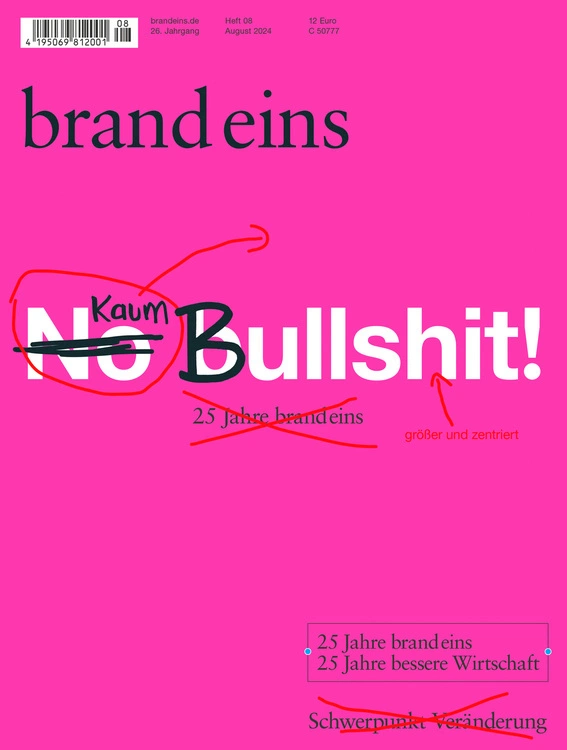 brand eins Magazin Studentenabo